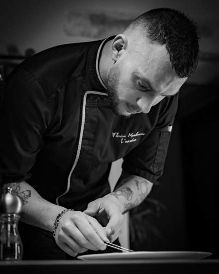 Le chef Florian Monlouvier